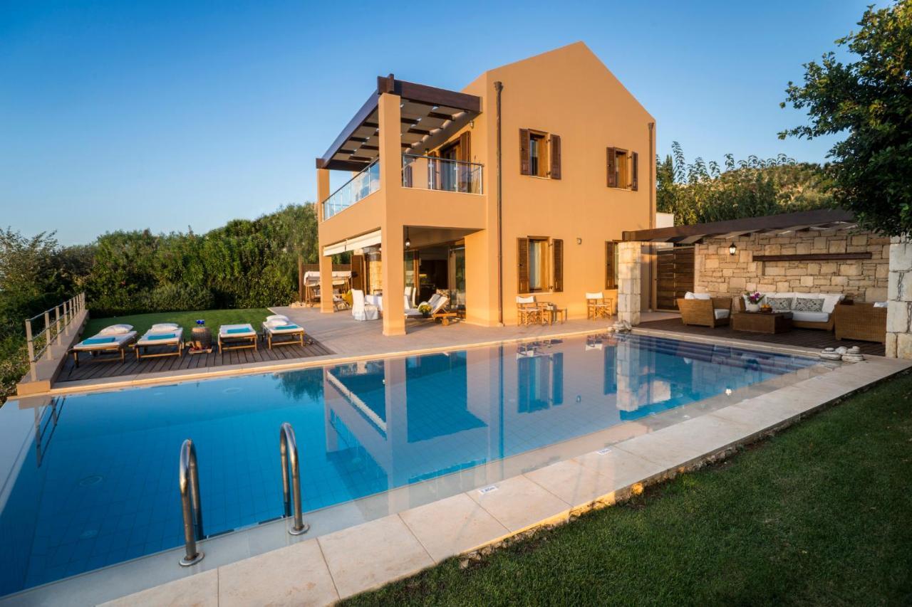 Sk Place Luxury Seafront Villas Chania Almirida Eksteriør bilde
