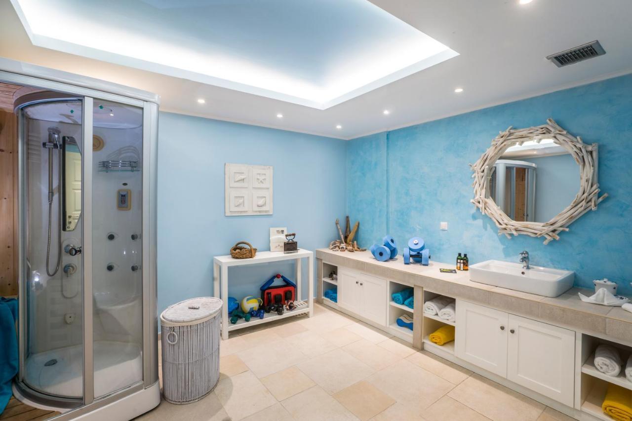 Sk Place Luxury Seafront Villas Chania Almirida Eksteriør bilde
