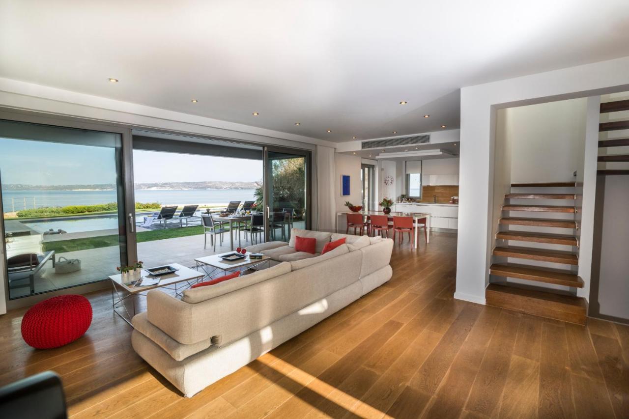 Sk Place Luxury Seafront Villas Chania Almirida Eksteriør bilde