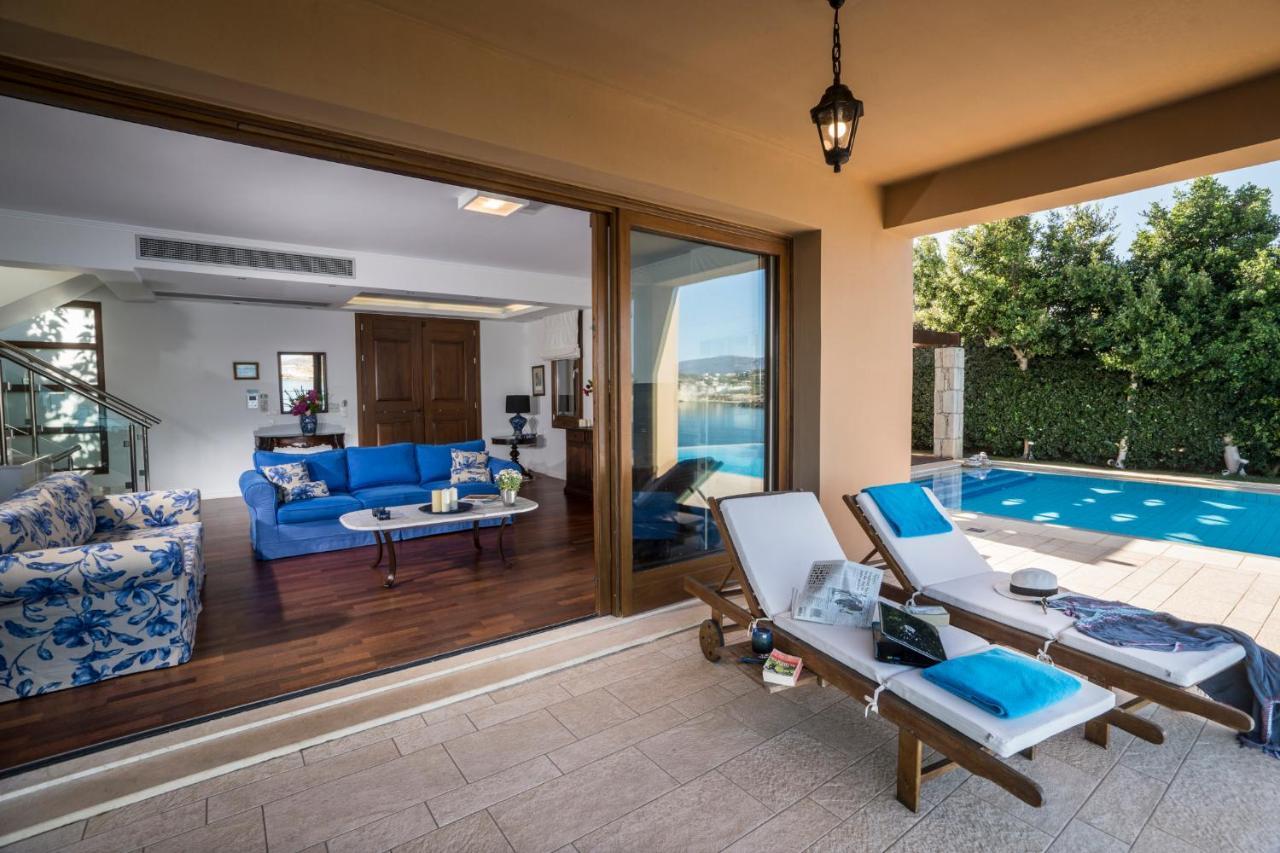 Sk Place Luxury Seafront Villas Chania Almirida Eksteriør bilde