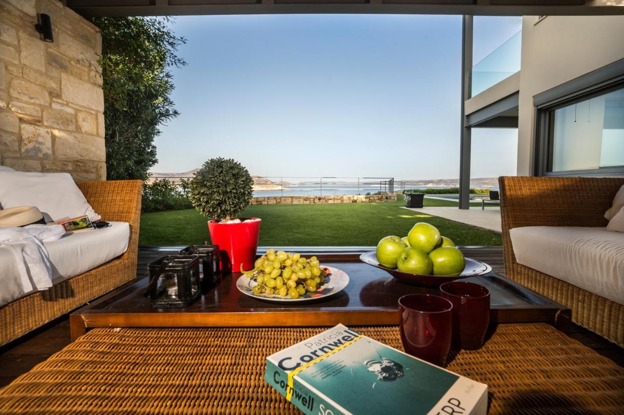 Sk Place Luxury Seafront Villas Chania Almirida Eksteriør bilde