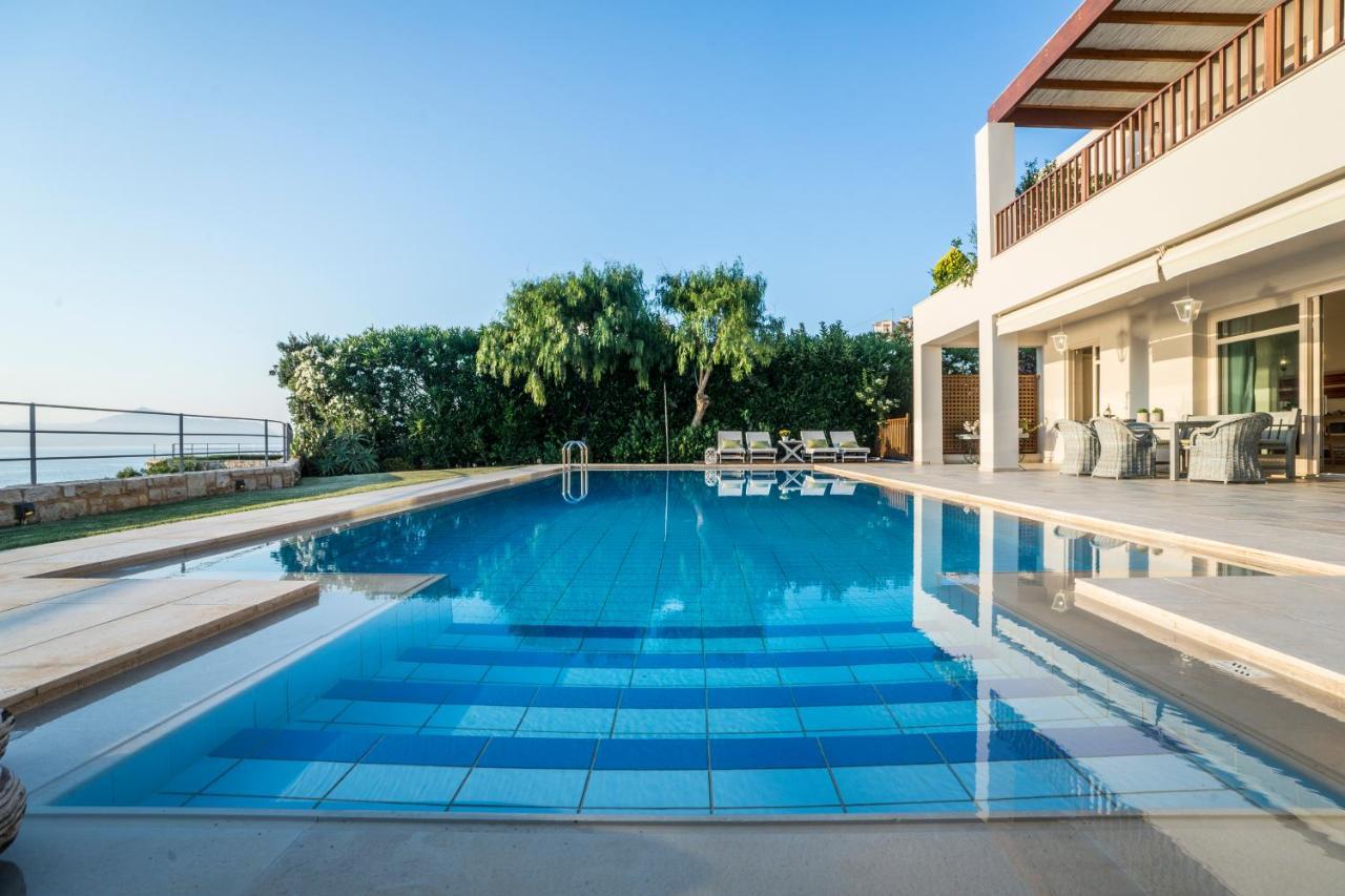 Sk Place Luxury Seafront Villas Chania Almirida Eksteriør bilde