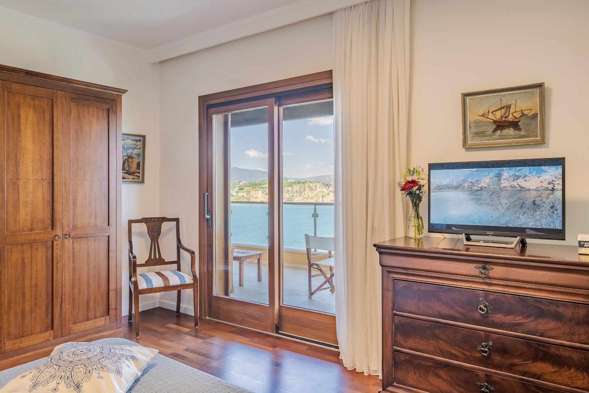 Sk Place Luxury Seafront Villas Chania Almirida Eksteriør bilde