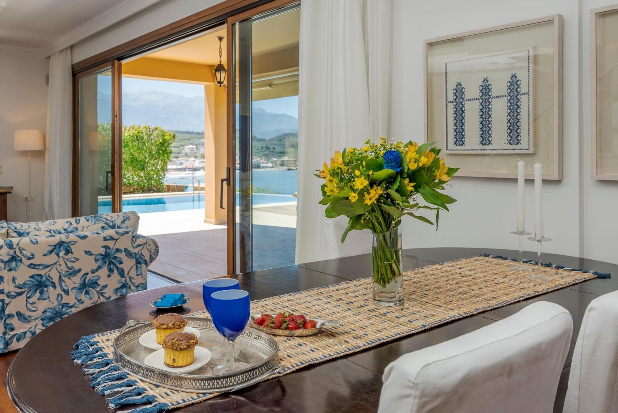 Sk Place Luxury Seafront Villas Chania Almirida Eksteriør bilde