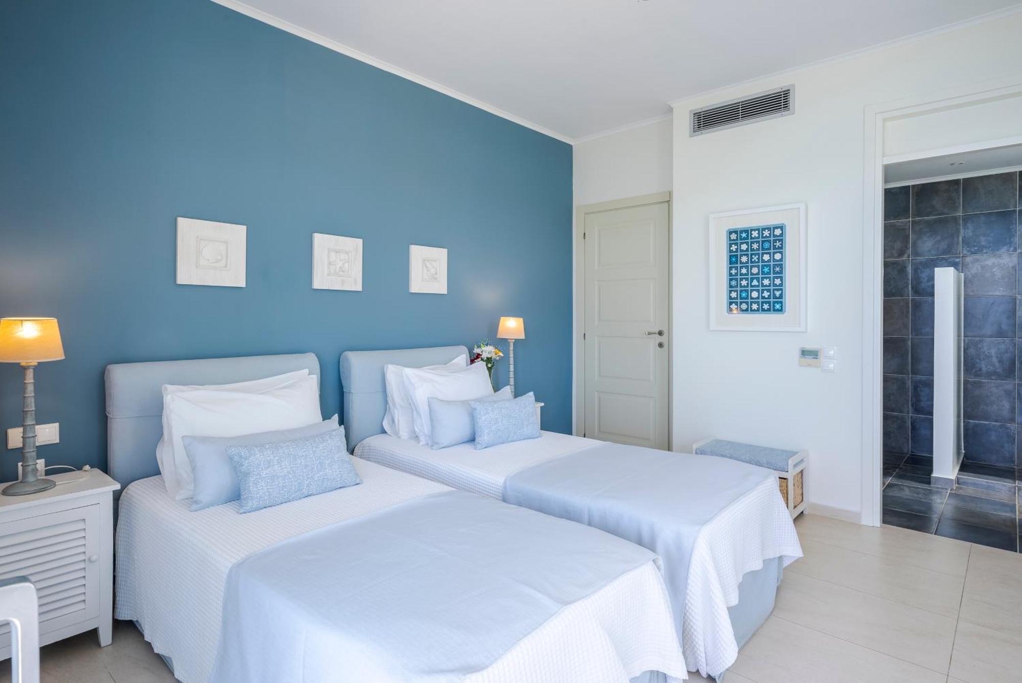 Sk Place Luxury Seafront Villas Chania Almirida Eksteriør bilde