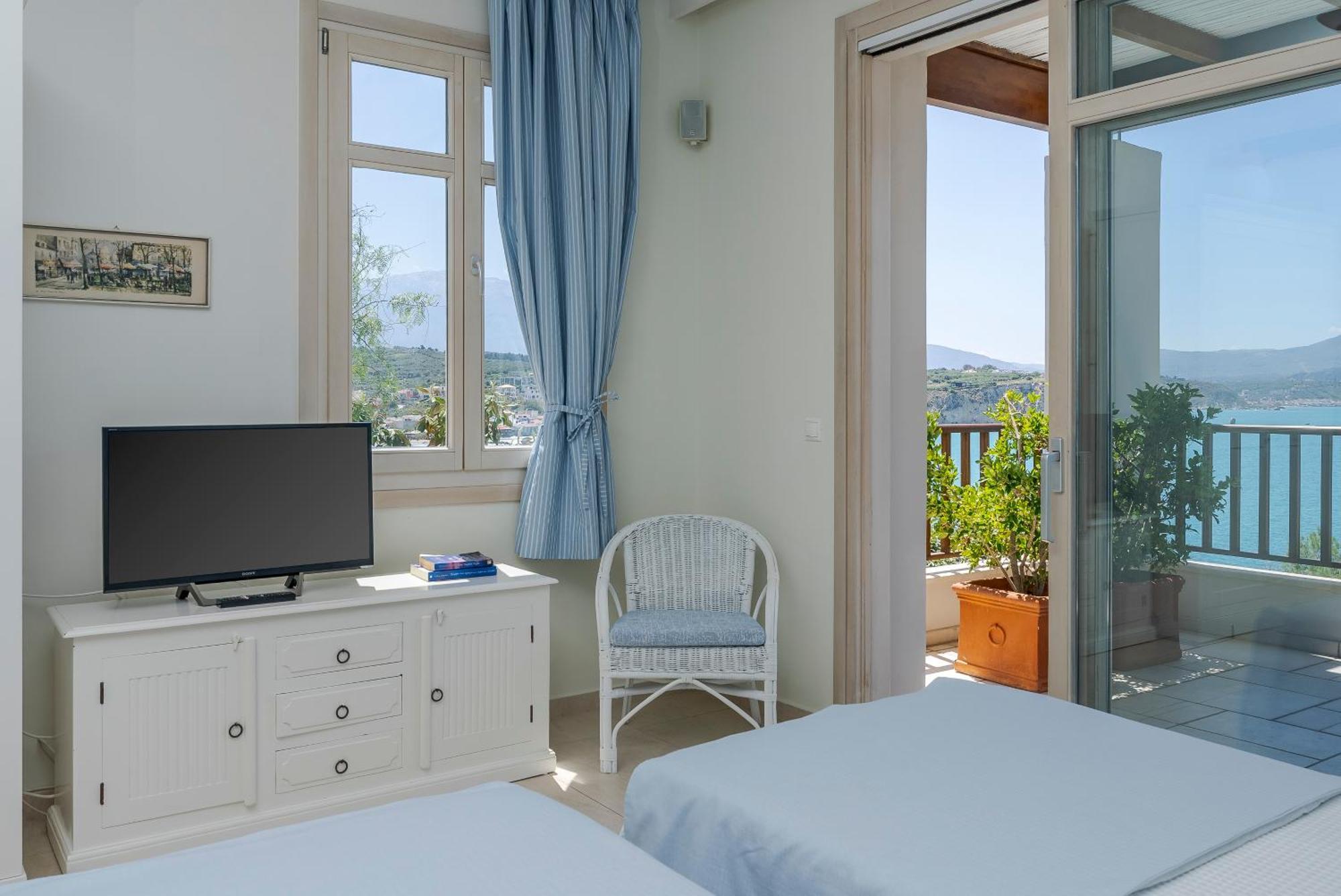 Sk Place Luxury Seafront Villas Chania Almirida Eksteriør bilde