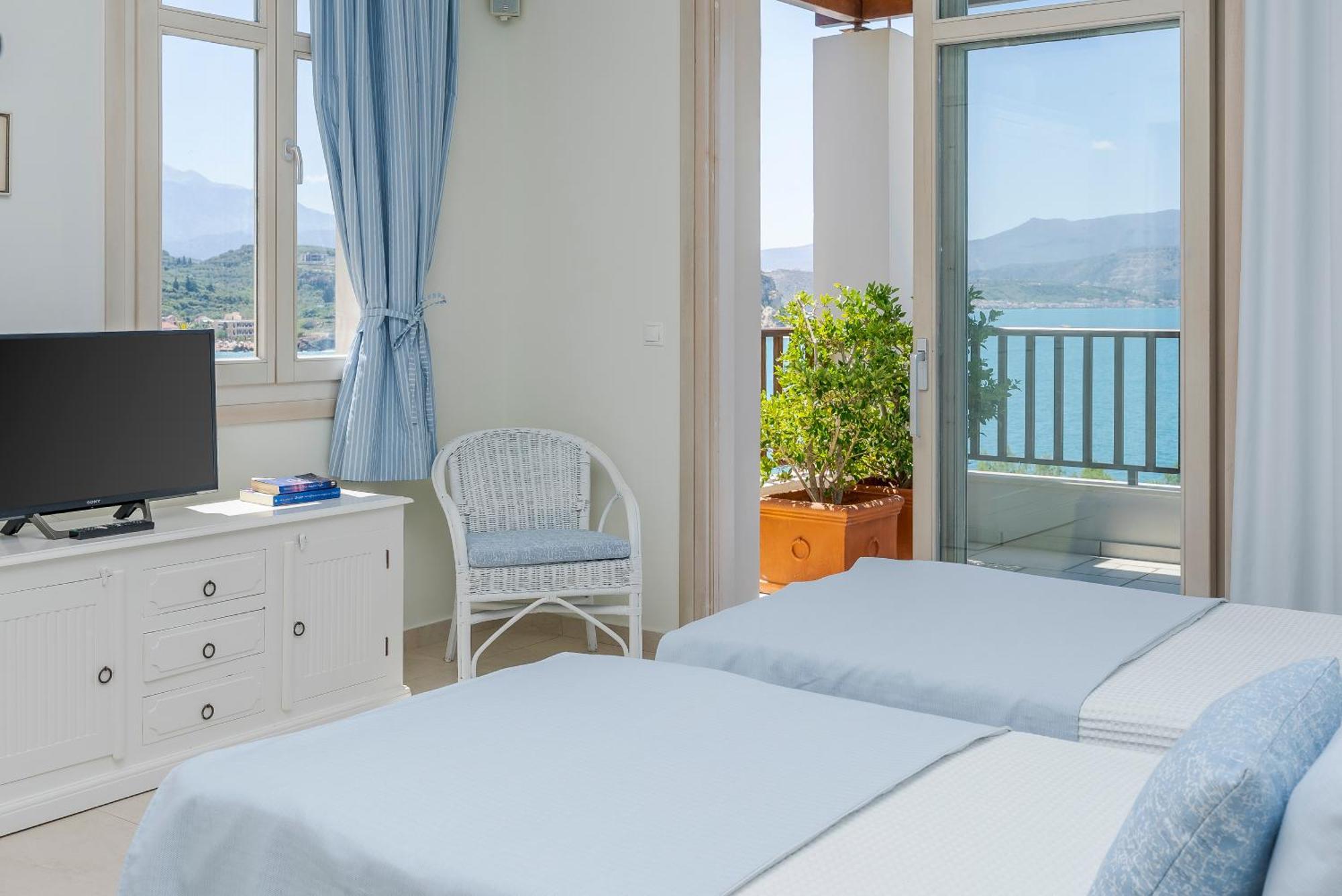 Sk Place Luxury Seafront Villas Chania Almirida Eksteriør bilde