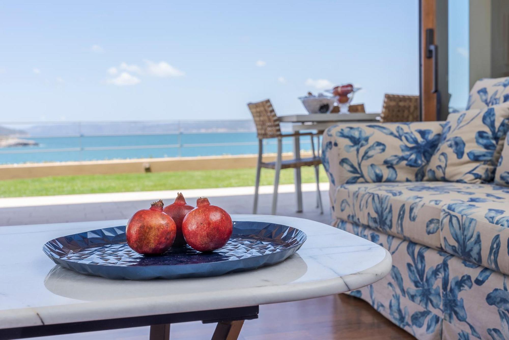 Sk Place Luxury Seafront Villas Chania Almirida Eksteriør bilde