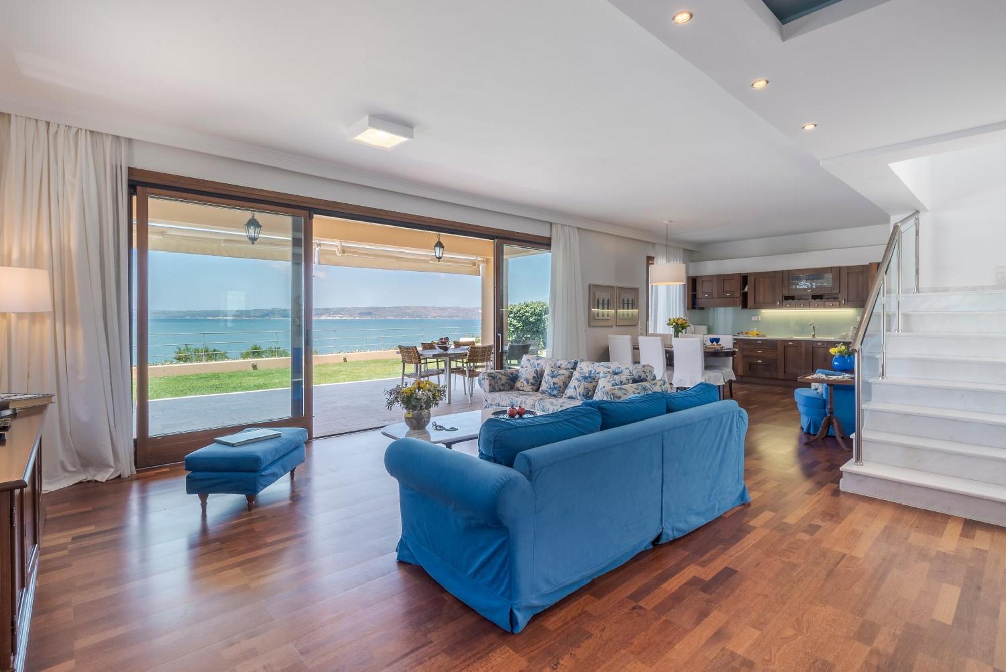 Sk Place Luxury Seafront Villas Chania Almirida Eksteriør bilde