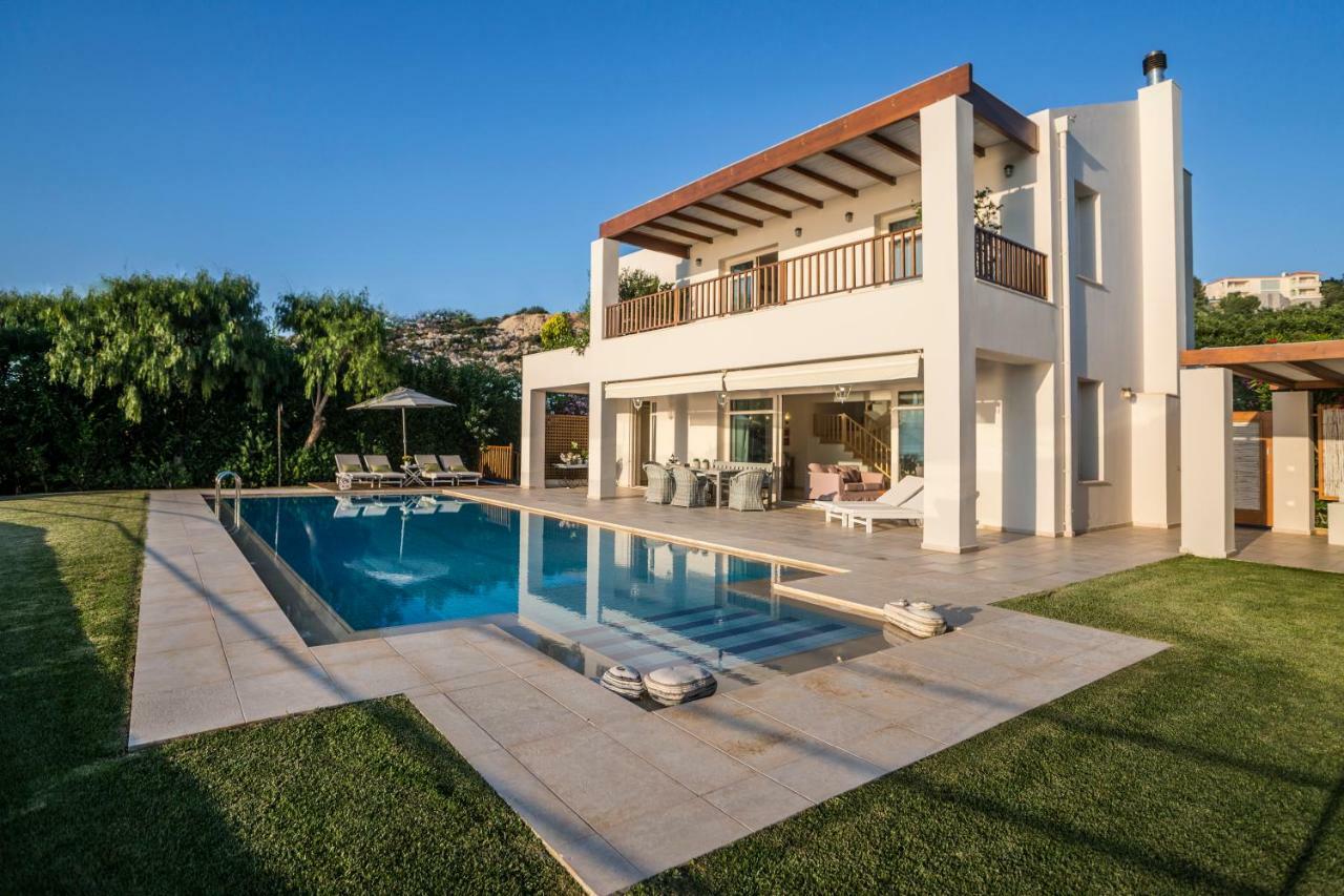 Sk Place Luxury Seafront Villas Chania Almirida Eksteriør bilde