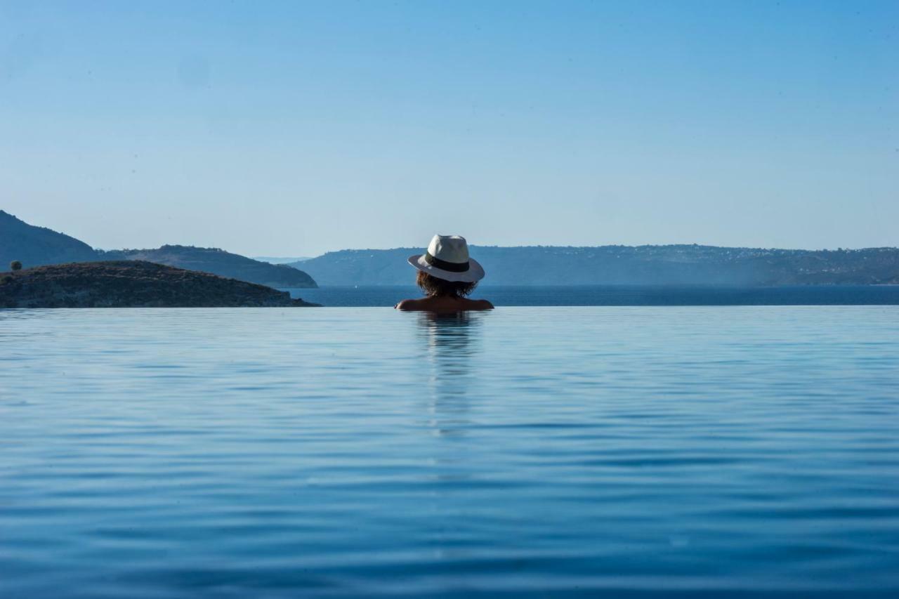 Sk Place Luxury Seafront Villas Chania Almirida Eksteriør bilde