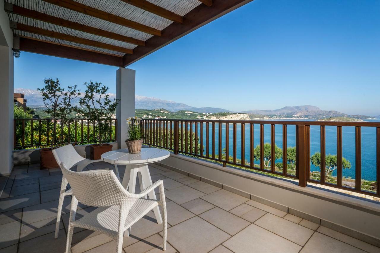 Sk Place Luxury Seafront Villas Chania Almirida Eksteriør bilde